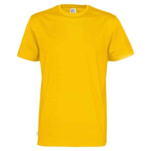 Sunglobe-t-paidat-keltainen ekologista puuvillaa