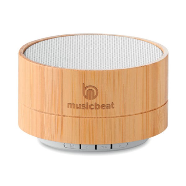 Bluetooth kaiutin Sound Bamboo MO9609 valkoinen