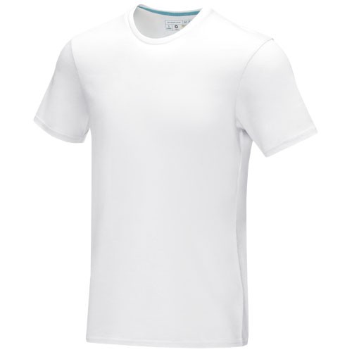 Valkoinen t-paita luomupuuvillasta - Sunglobe promotuotteet